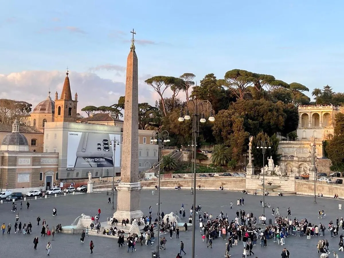 דירות רומא Bellavista Super 8 Piazza Del Popolo